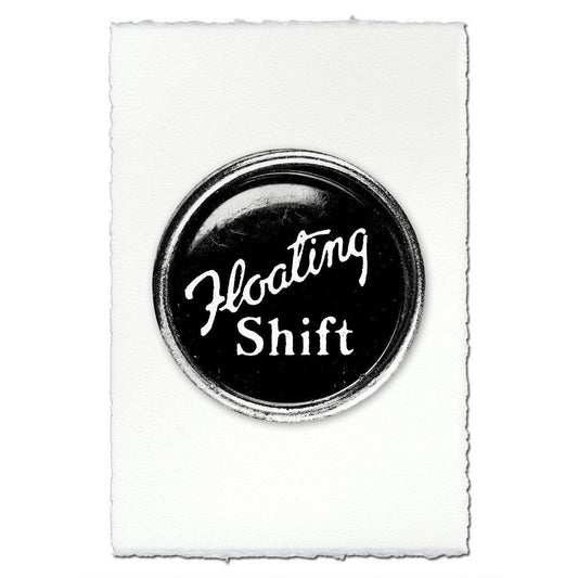 Typewriter Key "Floating Shift"