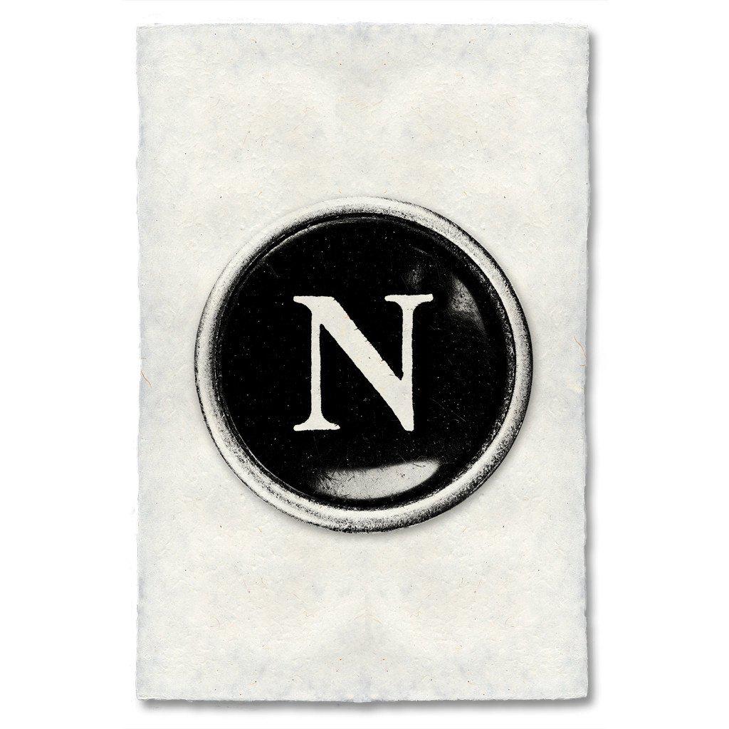 Typewriter Key "N"