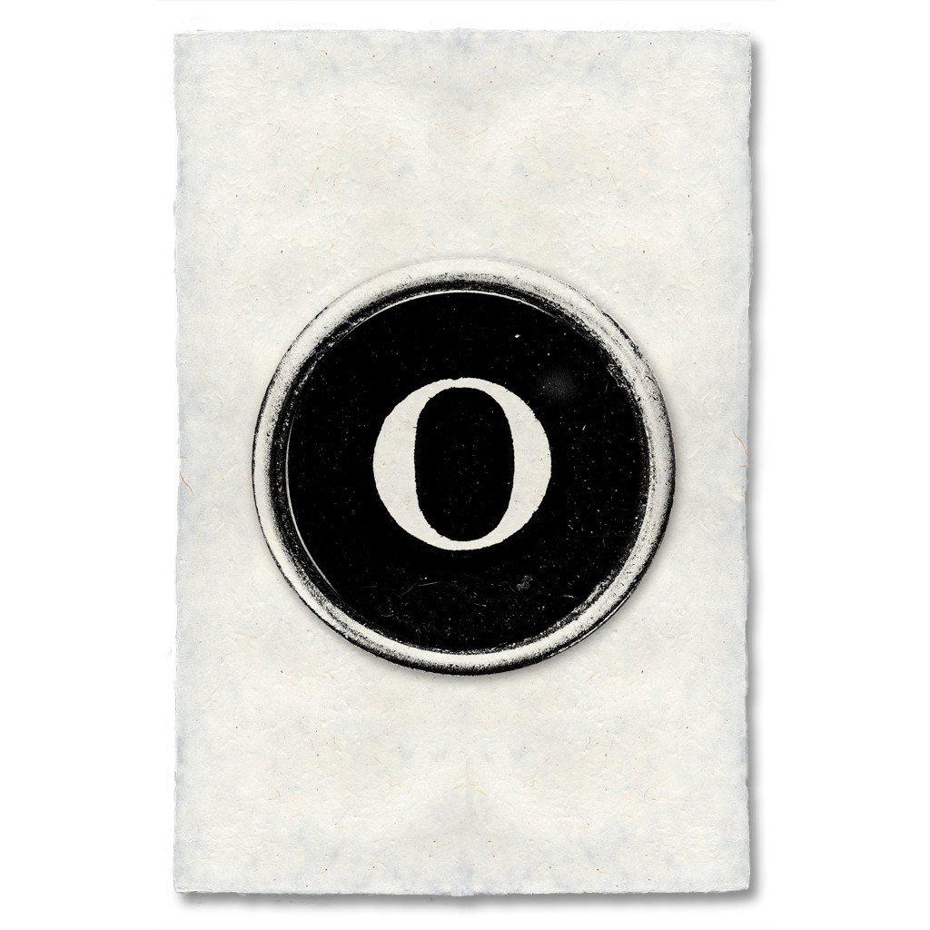 Typewriter Key "O"