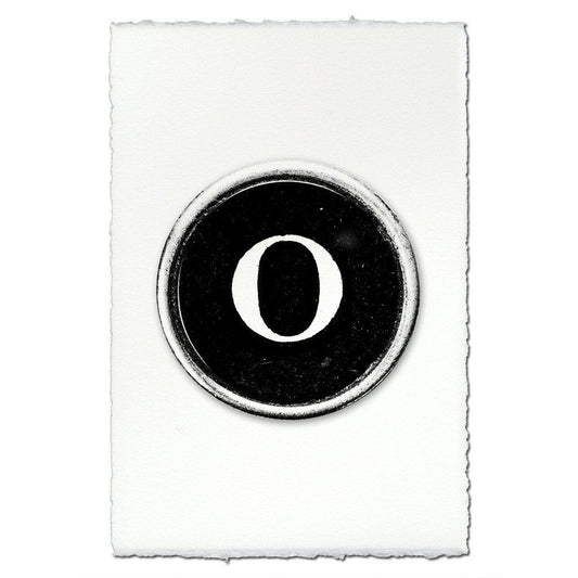 Typewriter Key "O"