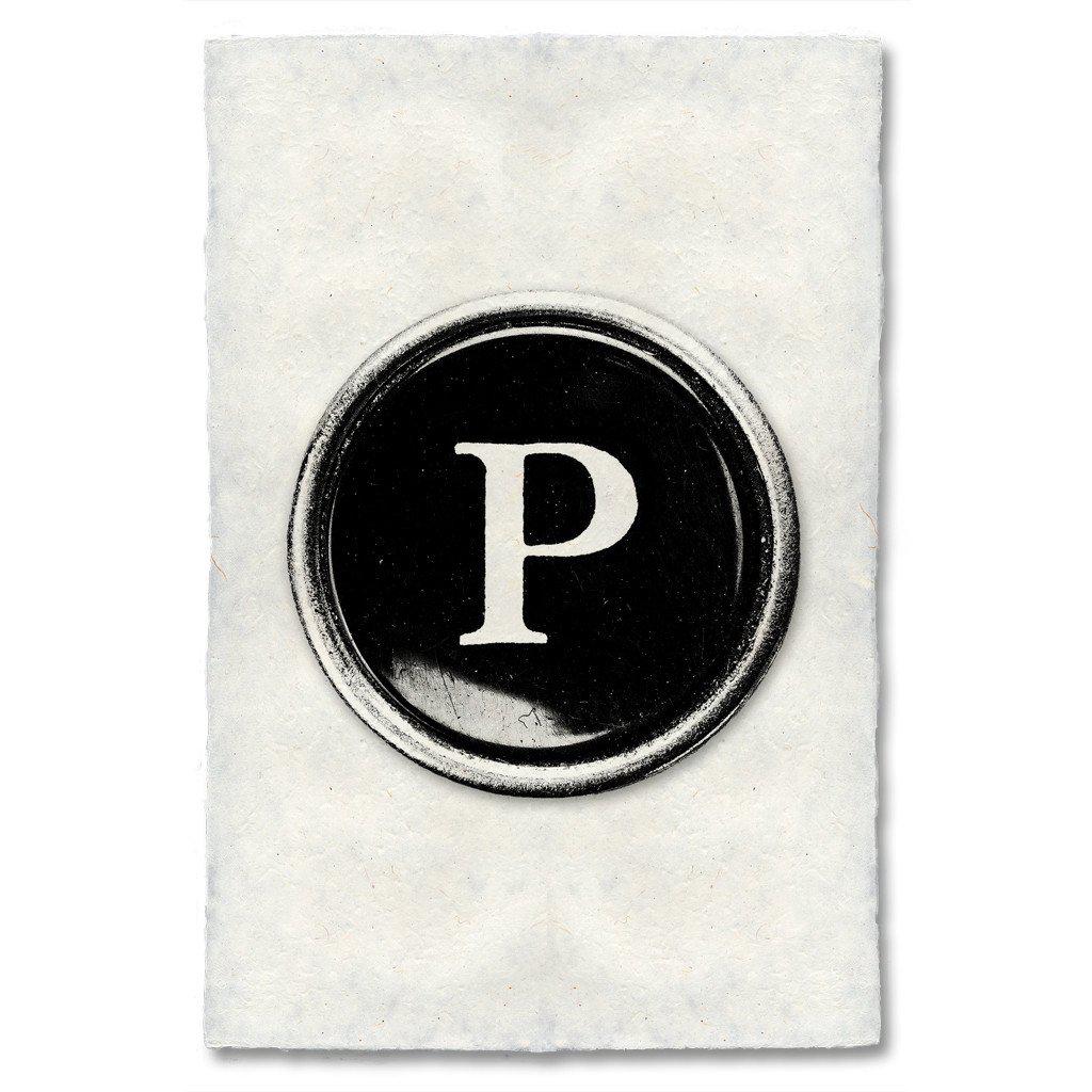 Typewriter Key "P"