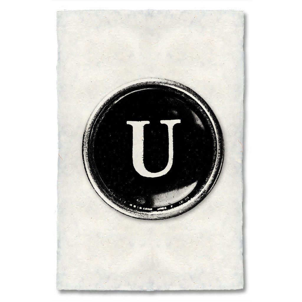 Typewriter Key "U"